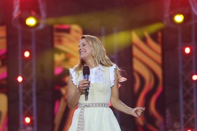 13.06.2025, Bad Kleinkirchheim, AUT, Unterwegs in Kärnten, Wenn die Musi Spielt, Pressekonferenz, Bild Stefanie Hertel,