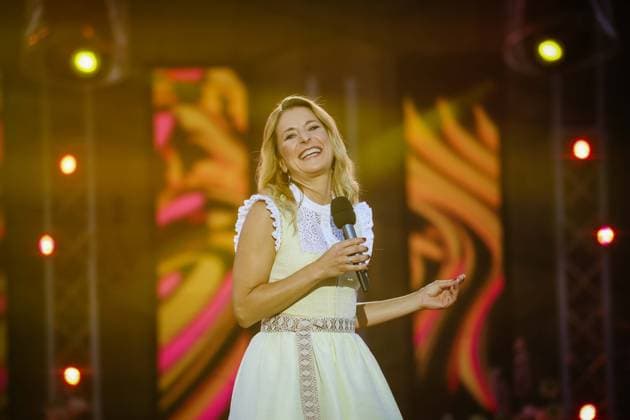 13.06.2025, Bad Kleinkirchheim, AUT, Unterwegs in Kärnten, Wenn die Musi Spielt, Pressekonferenz, Bild Stefanie Hertel,