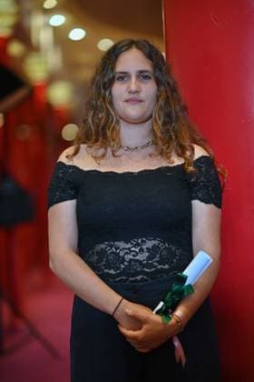39th Cabourg Film Festival Sarah Henochsberg and producer Jeanne Breteau are awarded the Student Jury Prize and Short Film Prize during Day Three of the 39th Cabourg Film Festival on June 13, 2025 in Cabourg, France Photo by Franck Castel ABACAPRESS.COM Cabourg France  Copyright: xCastelxFranck ABACAx