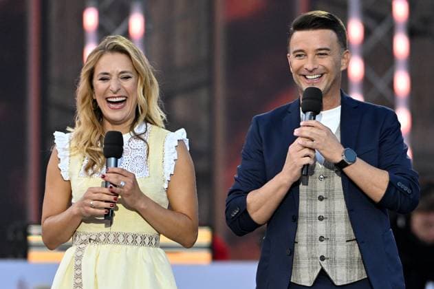 14.06.2025 - Bad Kleinkirchheim St. Oswald am Hoferriegel in Österreich (AUT) - Wenn die Musi spielt Open Air 2025 - Stefanie Hertel und Marco Ventre,