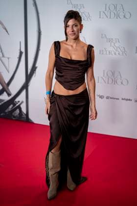 Lola Indigo concert photocall, Madrid, Spain - 14 Jun 2025 Tita Nati attends to Lola Indigo concert photocall at Riyadh Air Metropolitano Stadium on 14 Jun, 2025 in Madrid, Spain. (Credit: A. Perez Meca Alfa Images) Madrid Riyadh Air Metropolitano Stadium Madrid Spain Copyright: x x2025xA.xPerezxMeca AlfaxImagesx