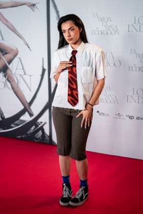 Lola Indigo concert photocall, Madrid, Spain - 14 Jun 2025 Marta Sango attends to Lola Indigo concert photocall at Riyadh Air Metropolitano Stadium on 14 Jun, 2025 in Madrid, Spain. (Credit: A. Perez Meca Alfa Images) Madrid Riyadh Air Metropolitano Stadium Madrid Spain Copyright: x x2025xA.xPerezxMeca AlfaxImagesx