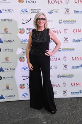 Rome, Via Veneto Golden Film Award 2025, In the photo: Lunetta Savino  Copyright: xVincenzoxLandix xipa-agency.netx xVincenzoxLandix IPA_Agency_IPA59070797