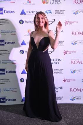 Rome, Via Veneto Golden Film Award 2025, In the photo: Roberta Ammendola  Copyright: xVincenzoxLandix xipa-agency.netx xVincenzoxLandix IPA_Agency_IPA59070583