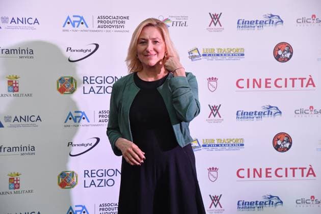 Rome, Via Veneto Golden Film Award 2025, In the photo: Elisabetta Migliorelli  Copyright: xVincenzoxLandix xipa-agency.netx xVincenzoxLandix IPA_Agency_IPA59070653