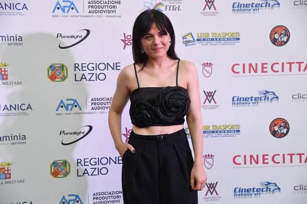 Rome, Via Veneto Golden Film Award 2025, In the photo: Claudia Tranchese  Copyright: xVincenzoxLandix xipa-agency.netx xVincenzoxLandix IPA_Agency_IPA59070751