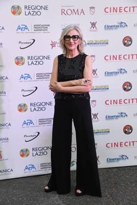 Rome, Via Veneto Golden Film Award 2025, In the photo: Lunetta Savino  Copyright: xVincenzoxLandix xipa-agency.netx xVincenzoxLandix IPA_Agency_IPA59070781