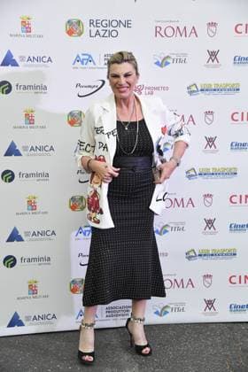Rome, Via Veneto Golden Film Award 2025, In the photo: Nadia Rinaldi  Copyright: xVincenzoxLandix xipa-agency.netx xVincenzoxLandix IPA_Agency_IPA59070847