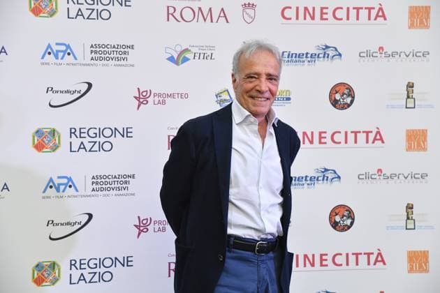Rome, Via Veneto Golden Film Award 2025, In the photo: Enrico Montesano  Copyright: xVincenzoxLandix xipa-agency.netx xVincenzoxLandix IPA_Agency_IPA59070941