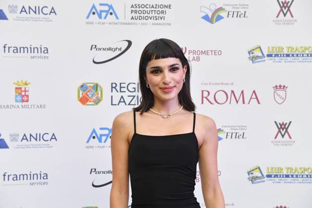 Rome, Via Veneto Golden Film Award 2025, In the photo: Angelica Pisilli  Copyright: xVincenzoxLandix xipa-agency.netx xVincenzoxLandix IPA_Agency_IPA59070991