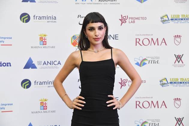 Rome, Via Veneto Golden Film Award 2025, In the photo: Angelica Pisilli  Copyright: xVincenzoxLandix xipa-agency.netx xVincenzoxLandix IPA_Agency_IPA59070998
