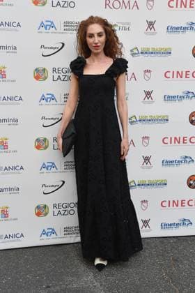 Rome, Via Veneto Golden Film Award 2025, In the photo: Rossella Ambrosini  Copyright: xVincenzoxLandix xipa-agency.netx xVincenzoxLandix IPA_Agency_IPA59071021