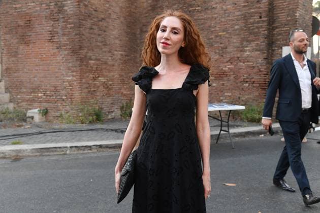 Rome, Via Veneto Golden Film Award 2025, In the photo: Rossella Ambrosini  Copyright: xVincenzoxLandix xipa-agency.netx xVincenzoxLandix IPA_Agency_IPA59071029