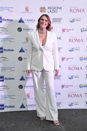 Rome, Italy: Rome, Via Veneto Golden Film Award 2025, In the photo: Sabina Stilo Rome Italy  - ZUMAp169 20250614_zea_p169_1573 Copyright: xVincenzoxLandix