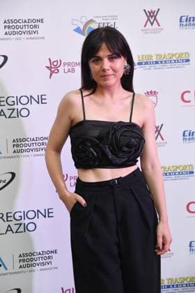 Rome, Italy: Rome, Via Veneto Golden Film Award 2025, In the photo: Claudia Tranchese Rome Italy  - ZUMAp169 20250614_zea_p169_1589 Copyright: xVincenzoxLandix
