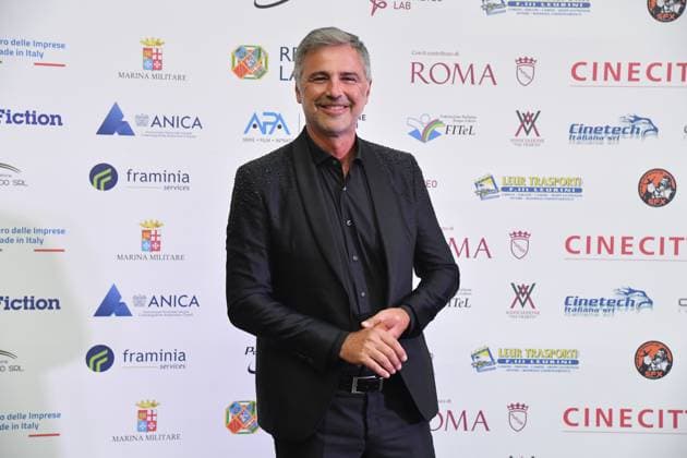Rome, Italy: Rome, Via Veneto Golden Film Award 2025, In the photo: Beppe Convertini Rome Italy  - ZUMAp169 20250614_zea_p169_1625 Copyright: xVincenzoxLandix