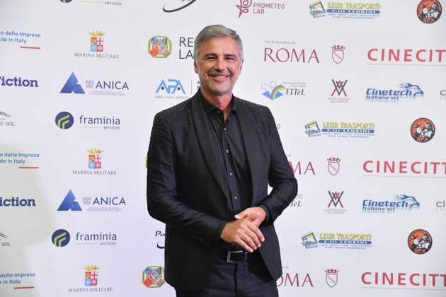 Rome, Italy: Rome, Via Veneto Golden Film Award 2025, In the photo: Beppe Convertini Rome Italy  - ZUMAp169 20250614_zea_p169_1626 Copyright: xVincenzoxLandix