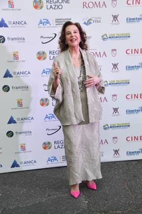Rome, Italy: Rome, Via Veneto Golden Film Award 2025, In the photo: Stefania Sandrelli Rome Italy  - ZUMAp169 20250614_zea_p169_1618 Copyright: xVincenzoxLandix