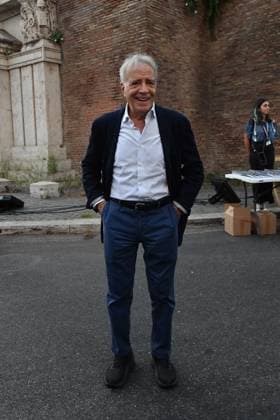 Rome, Italy: Rome, Via Veneto Golden Film Award 2025, In the photo: Enrico Montesano Rome Italy  - ZUMAp169 20250614_zea_p169_1655 Copyright: xVincenzoxLandix