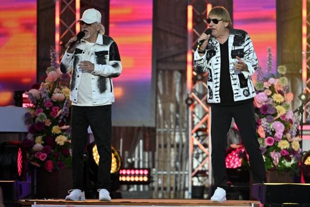 14.06.2025 - Bad Kleinkirchheim St. Oswald am Hoferriegel in Österreich (AUT) - Wenn die Musi spielt Open Air 2025 - Die Amigos,