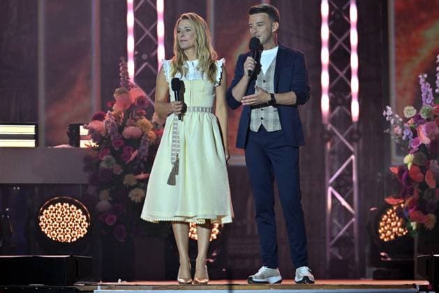 14.06.2025 - Bad Kleinkirchheim St. Oswald am Hoferriegel in Österreich (AUT) - Wenn die Musi spielt Open Air 2025 - Stefanie Hertel und Marco Ventre,