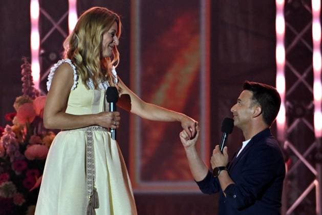 14.06.2025 - Bad Kleinkirchheim St. Oswald am Hoferriegel in Österreich (AUT) - Wenn die Musi spielt Open Air 2025 - Stefanie Hertel und Marco Ventre,