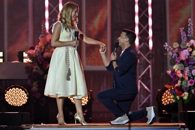 14.06.2025 - Bad Kleinkirchheim St. Oswald am Hoferriegel in Österreich (AUT) - Wenn die Musi spielt Open Air 2025 - Stefanie Hertel und Marco Ventre,
