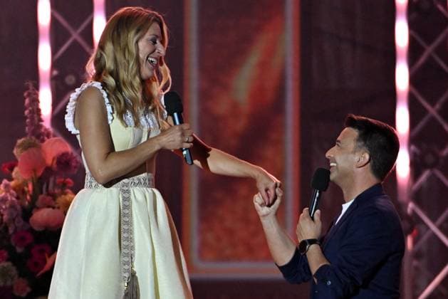 14.06.2025 - Bad Kleinkirchheim St. Oswald am Hoferriegel in Österreich (AUT) - Wenn die Musi spielt Open Air 2025 - Stefanie Hertel und Marco Ventre,