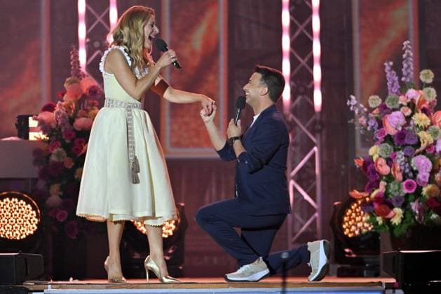 14.06.2025 - Bad Kleinkirchheim St. Oswald am Hoferriegel in Österreich (AUT) - Wenn die Musi spielt Open Air 2025 - Stefanie Hertel und Marco Ventre,