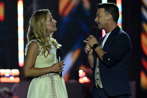14.06.2025 - Bad Kleinkirchheim St. Oswald am Hoferriegel in Österreich (AUT) - Wenn die Musi spielt Open Air 2025 - Stefanie Hertel und Marco Ventre,