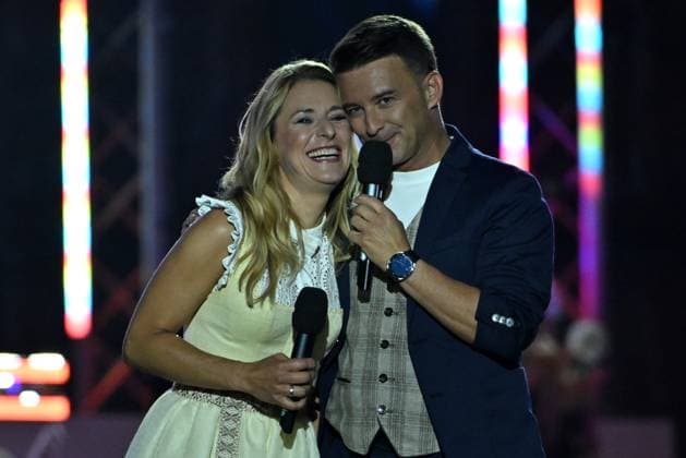 14.06.2025 - Bad Kleinkirchheim St. Oswald am Hoferriegel in Österreich (AUT) - Wenn die Musi spielt Open Air 2025 - Stefanie Hertel und Marco Ventre,