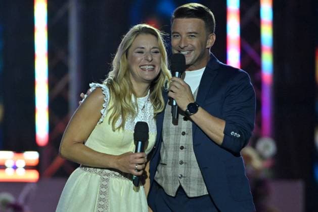 14.06.2025 - Bad Kleinkirchheim St. Oswald am Hoferriegel in Österreich (AUT) - Wenn die Musi spielt Open Air 2025 - Stefanie Hertel und Marco Ventre,
