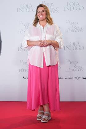 Lola Índigo s Concert photocall At Estadio Metropolitano In Madrid, Spain - 14 Jun 2025 Carlota Corredera attends Lola Indigo s concert photocall at Riyadh Air Metropolitano. Madrid Spain Copyright: xAtilanoxGarciax xSOPAxImagesx FOTO41434