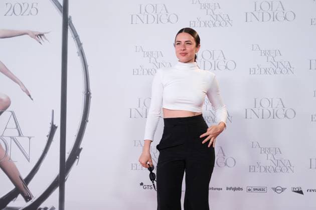 Lola Índigo s Concert photocall At Estadio Metropolitano In Madrid, Spain - 14 Jun 2025 Blanca Paloma attends Lola Indigo s concert photocall at Riyadh Air Metropolitano. Madrid Spain Copyright: xAtilanoxGarciax xSOPAxImagesx FOTO41444