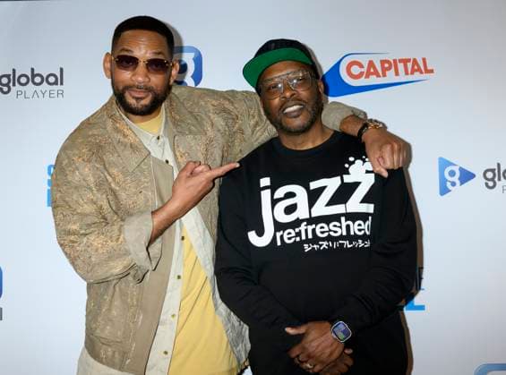 Will Smith and DJ Jazzy Jeff at the Capital s Summertime Ball at Wembley Stadium, 15th June 2025. Will Smith and DJ Jazzy Jeff at the Capital s Summertime Ball with Barclaycard at Wembley Stadium, 15th June 2025., Credit:Tina Korhonen Avalon London, Wembley Stadium  Copyright: xTinaxKorhonenx xAvalonx 1011244359