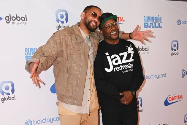 Will Smith and DJ Jazzy Jeff attends Capital™s Summertime Ball with Barclaycard at Wembley Stadiumin London, England. UK. Sunday 15th June 2025. Copyright: xJamesxWarrenx CAPITALS SUMMERTIME BALL 31