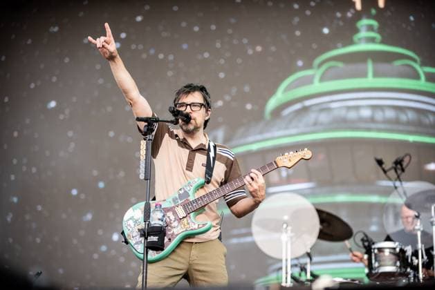 Bilder des Jahres 2025, Entertainment 06 Juni Entertainment Themen der Woche KW24 Entertainment Bilder des Tages Music Concert - Weezer - Firenze Rocks Rivers Cuomo of Weezer Florence Visarno Arena Italy Copyright: xMirkoxFava TSCKx xLiveMediax LPM_1926110