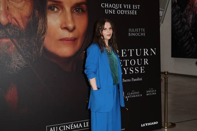 Premiere du film The Return avec Juliette Binoche PremieÌÄre du film The Return avec Juliette Binoche au PatheÌ Palace aÌÄ Paris, le 16 juin 2025. Premiere of The Return with Juliette Binoche at the PathÃ Palace in Paris, June 16, 2025.  Copyright: xFabricexChasseryx