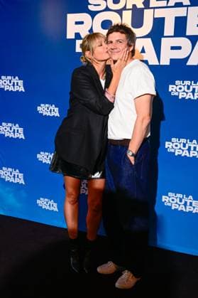 CELEBRITES : Avant Premiere du film SUR LA ROUTE DE PAPA - Paris - 16 06 2025 Caroline Anglade and guest attend the SUR LA ROUTE DE PAPA premiere on June 16, 2025 in Paris, France. ( Photo by Dante Badano PSNewz ) ParisFrance  Copyright: xx