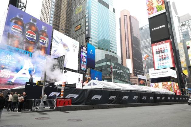 The F1 movie world premiere in Times Square Atmosphere of the F1 movie world premiere in Times Square on June 16, 2025 in New York City. NEW YORK NEW YORK UNITED OF AMERICA Copyright: xVANESSAxCARVALHOx