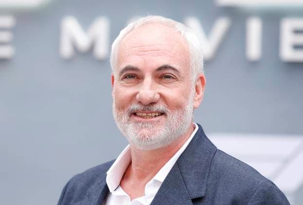 Kim Bodnia arrives on the red carpet for the Apple Original Films & Warner Bros. Pictures F1 World Premiere in Times Square on Monday, June 16, 2025 in New York City.  NYP20250616126 JOHNxANGELILLO