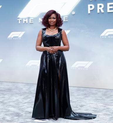 Sarah Niles arrives on the red carpet for the Apple Original Films & Warner Bros. Pictures F1 World Premiere in Times Square on Monday, June 16, 2025 in New York City.  NYP20250616129 JOHNxANGELILLO