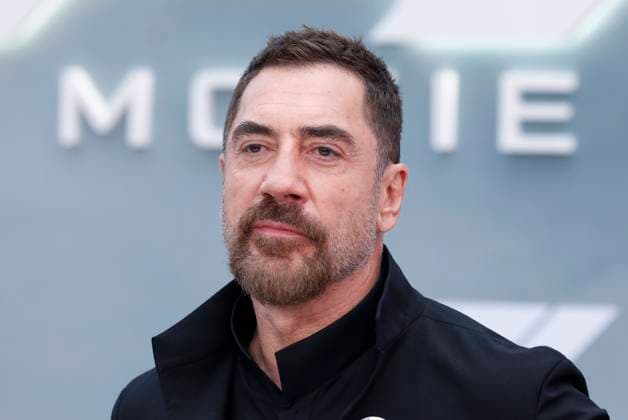 Javier Bardem arrives on the red carpet for the Apple Original Films & Warner Bros. Pictures F1 World Premiere in Times Square on Monday, June 16, 2025 in New York City.  NYP20250616143 JOHNxANGELILLO