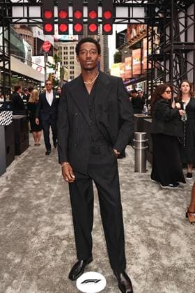 Red carpet arrivals for the World Premiere of Apple Original Films F1 The Movie in Times Square. F1 The Movie will be released in theatre s and in IMAX in partnership with Warner Bros. Pictures on June 27, 2025 Featuring: Damson Idris Where: New York, New York, United States When: 16 Jun 2025 Credit: Dave Allocca Starpix INSTARimages EDITORIAL USE ONLY. NOT FOR USE BY NEWSPAPERS BASED IN THE UK. Copyright: xx instar54848323