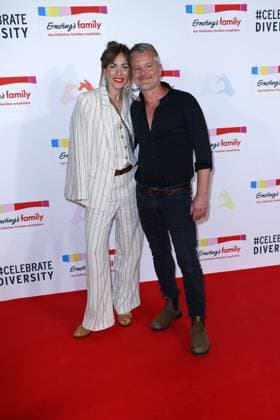Shari und Andre Dietz bei der Ernstings Family Celebrate Diversity Fashion Show am 17.06.2025 in Hamburg Ernstings Family Fashion Show 2025 in Hamburg