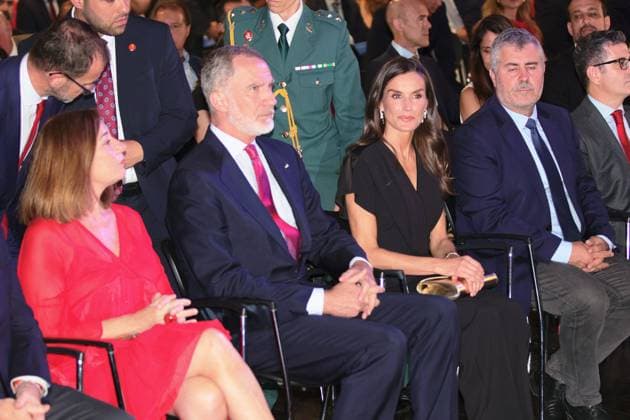 Spanish King Felipe VI and Queen Letizia during the delivery of the King of Spain International Journalism Awards in Madrid on Wednesday, June 2025. Cordon Press 