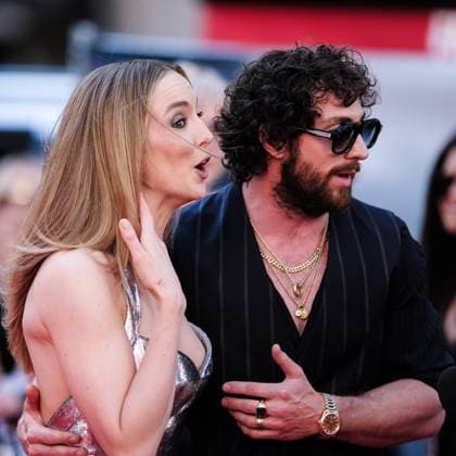 World Premiere of 28 Years Later on Wednesday 18 June 2025 Jodie Comer and Aaron Taylor-Johnson seen at the World Premiere of 28 Years Later on Wednesday 18 June 2025 at ODEON LUXE Leicester Square, London. . Picture, Credit:Julie Edwards Avalon  Copyright: xJuliexEdwardsx xAvalonx 1012209545