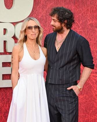 Celebrities arriving at the ™28 Years Later™ world premiere at the Odeon Luxe, Leicester Square in London Featuring: Sam Taylor-Johnson, Aaron Taylor-Johnson Where: London, United Kingdom When: 18 Jun 2025 Credit: Cover Images EDITORIAL USE ONLY. NOT FOR USE BY NEWSPAPERS BASED IN THE UK. Copyright: xx coverimg54852290
