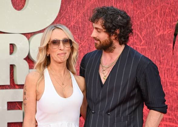 Celebrities arriving at the ™28 Years Later™ world premiere at the Odeon Luxe, Leicester Square in London Featuring: Sam Taylor-Johnson, Aaron Taylor-Johnson Where: London, United Kingdom When: 18 Jun 2025 Credit: Cover Images EDITORIAL USE ONLY. NOT FOR USE BY NEWSPAPERS BASED IN THE UK. Copyright: xx coverimg54852291