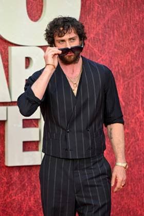 Celebrities arriving at the ™28 Years Later™ world premiere at the Odeon Luxe, Leicester Square in London Featuring: Aaron Taylor-Johnson Where: London, United Kingdom When: 18 Jun 2025 Credit: Cover Images EDITORIAL USE ONLY. NOT FOR USE BY NEWSPAPERS BASED IN THE UK. Copyright: xx coverimg54852284